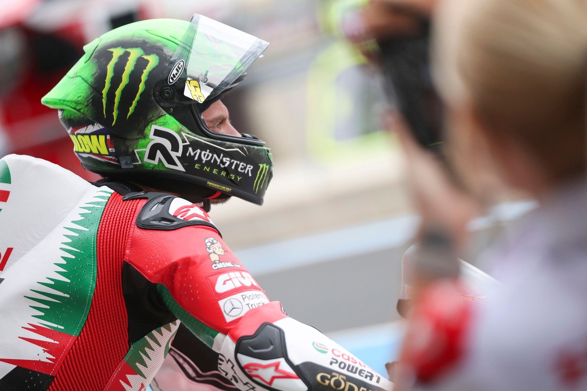Crutchlow ne se mesure qu'à lui-même et ça suffit à le satisfaire