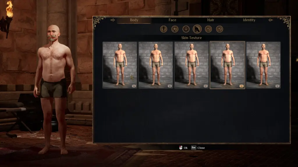 Tipos de cuerpo en Outward 2