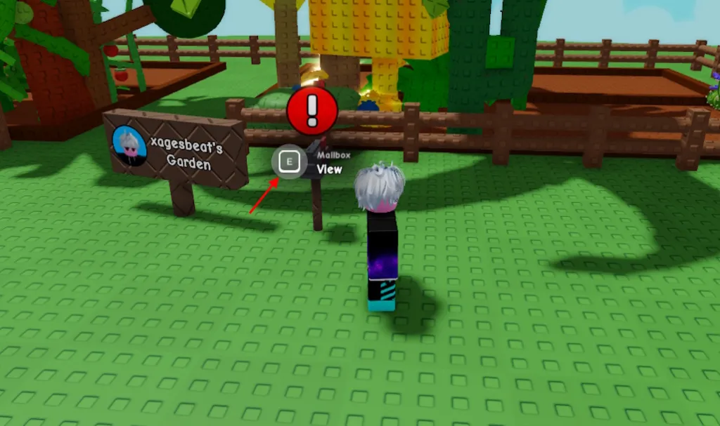 Buzón en Grow a Garden 2