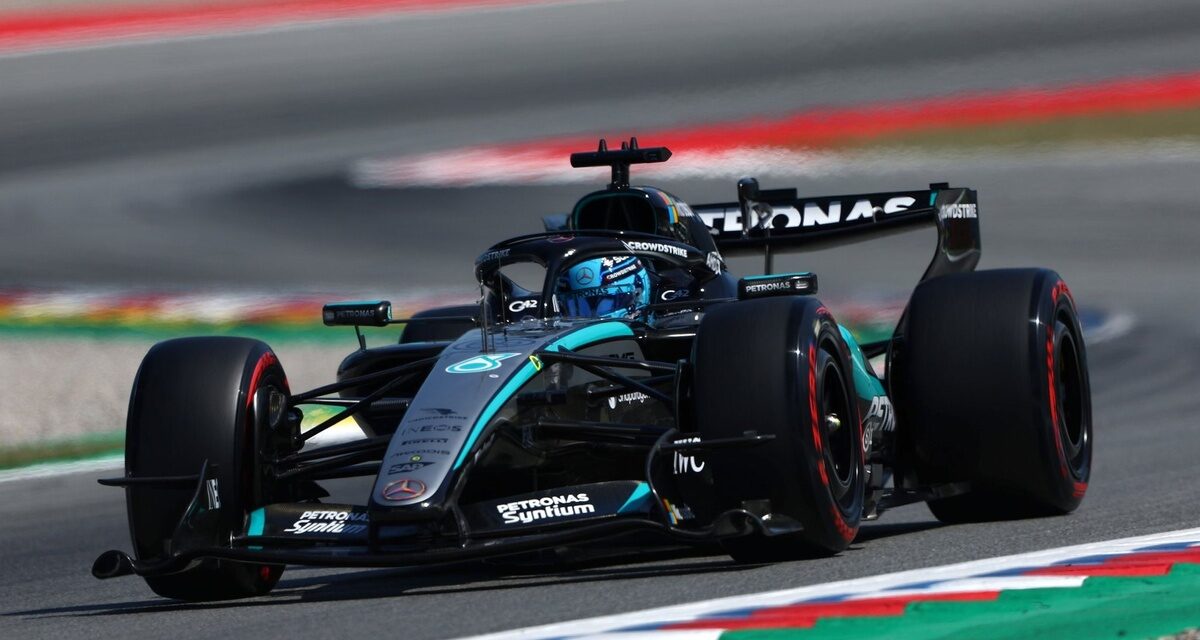 Russell en pole 0"064 devant Hamilton, Leclerc dans le mur