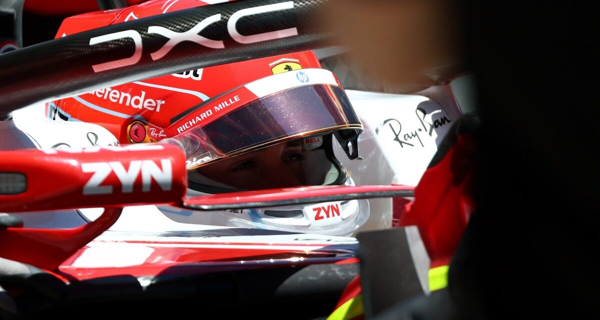 Leclerc s'accidente tout seul : "Honnêtement, j'ai honte"