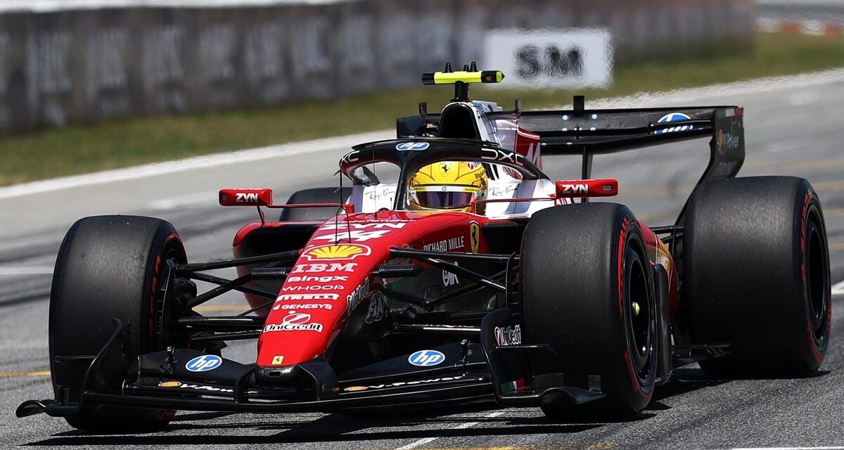 Hamilton terrasse Mercedes pour sa première victoire avec Ferrari, abandon pour Antonelli !