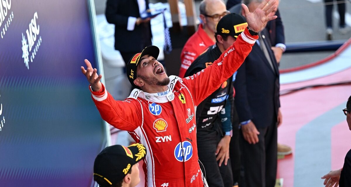 Hamilton ému de gagner avec Ferrari : "Un rêve presque impossible"