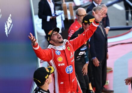 Hamilton ému de gagner avec Ferrari : "Un rêve presque impossible"