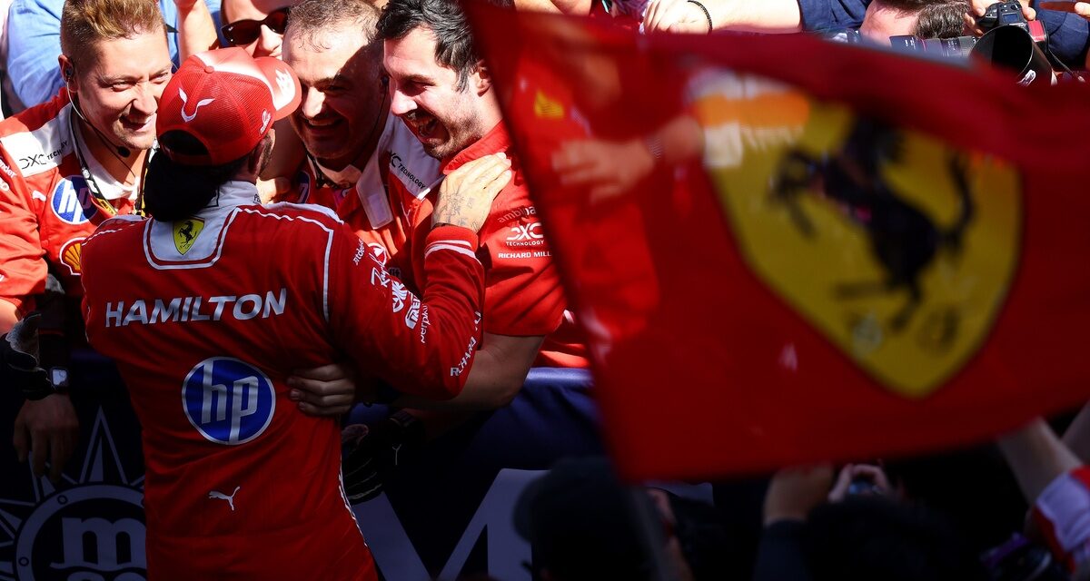 Le grand patron de Ferrari réagit à la victoire de Lewis Hamilton
