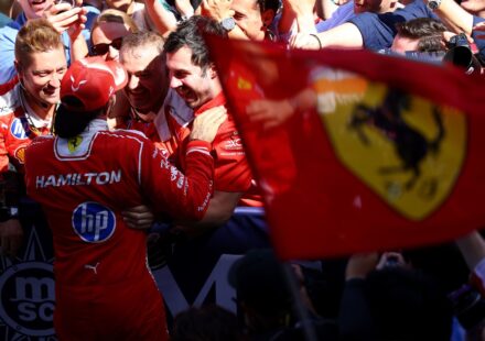 Le grand patron de Ferrari réagit à la victoire de Lewis Hamilton