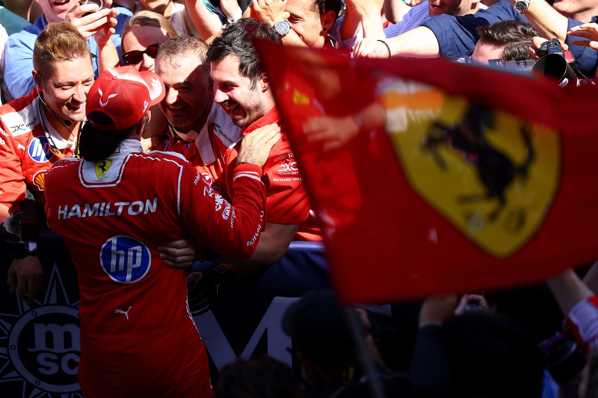 Le grand patron de Ferrari réagit à la victoire de Lewis Hamilton