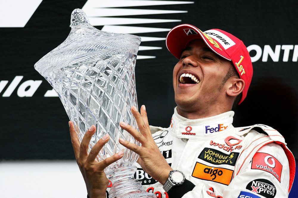 Lewis Hamilton aseguró su primera victoria en el Gran Premio de Canadá 2007
