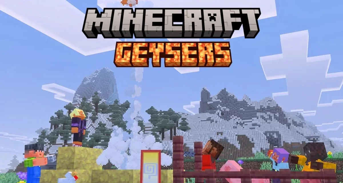 How to Make a Geyser in Minecraft