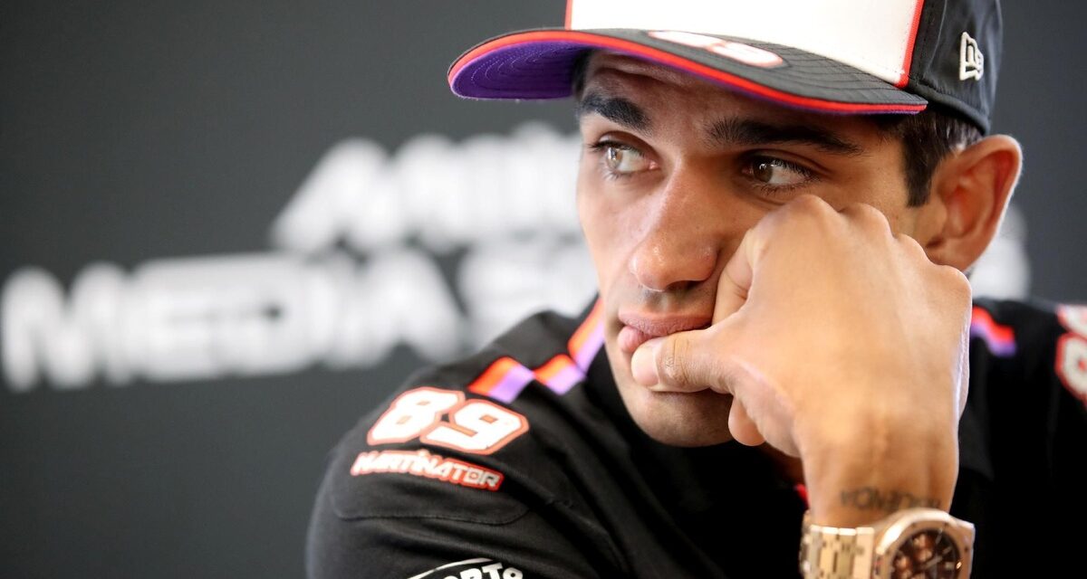 Jorge Martín arrive à Brno sans être à 100% physiquement