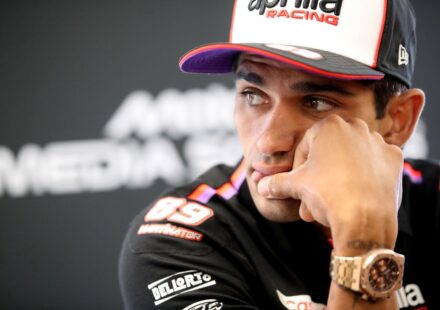 Jorge Martín arrive à Brno sans être à 100% physiquement