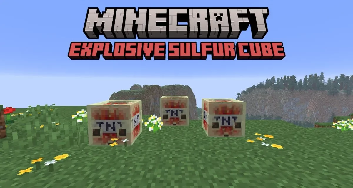 How to Get Explosive Sulfur Cube in Minecraft