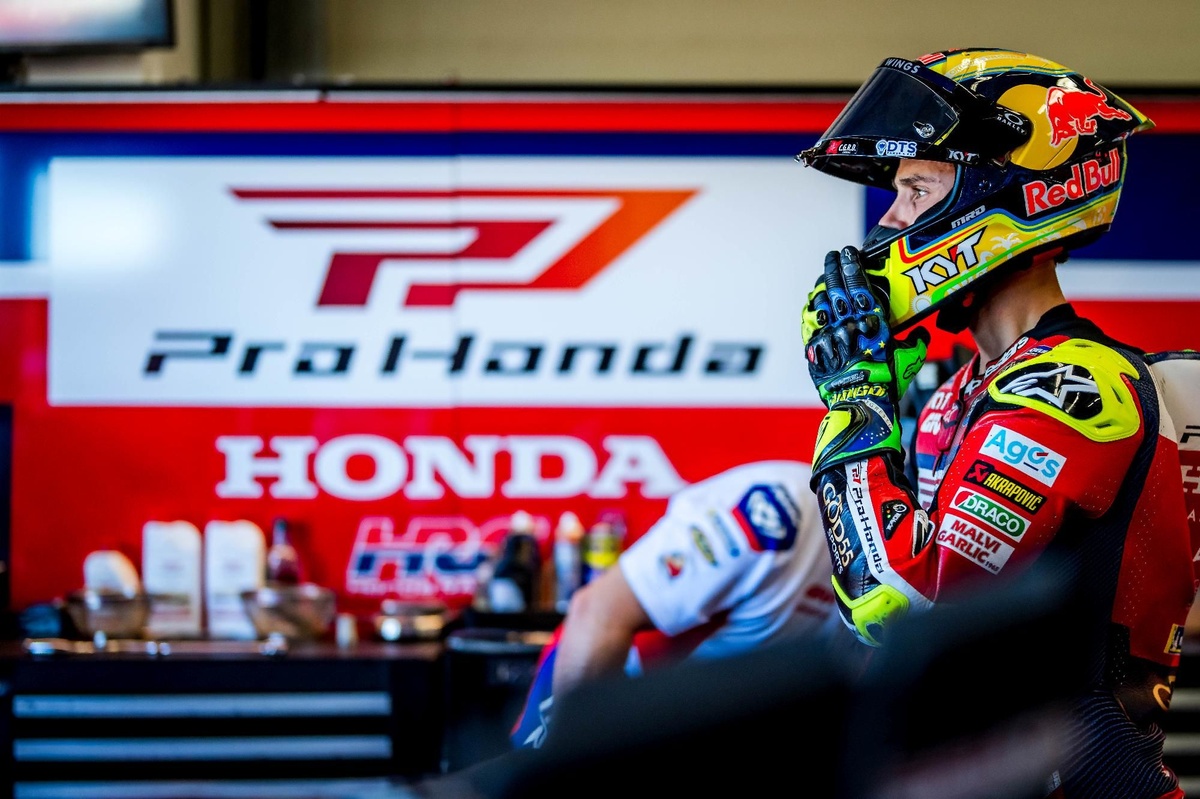 Comment Moreira travaille à sa promotion dans l'équipe officielle Honda