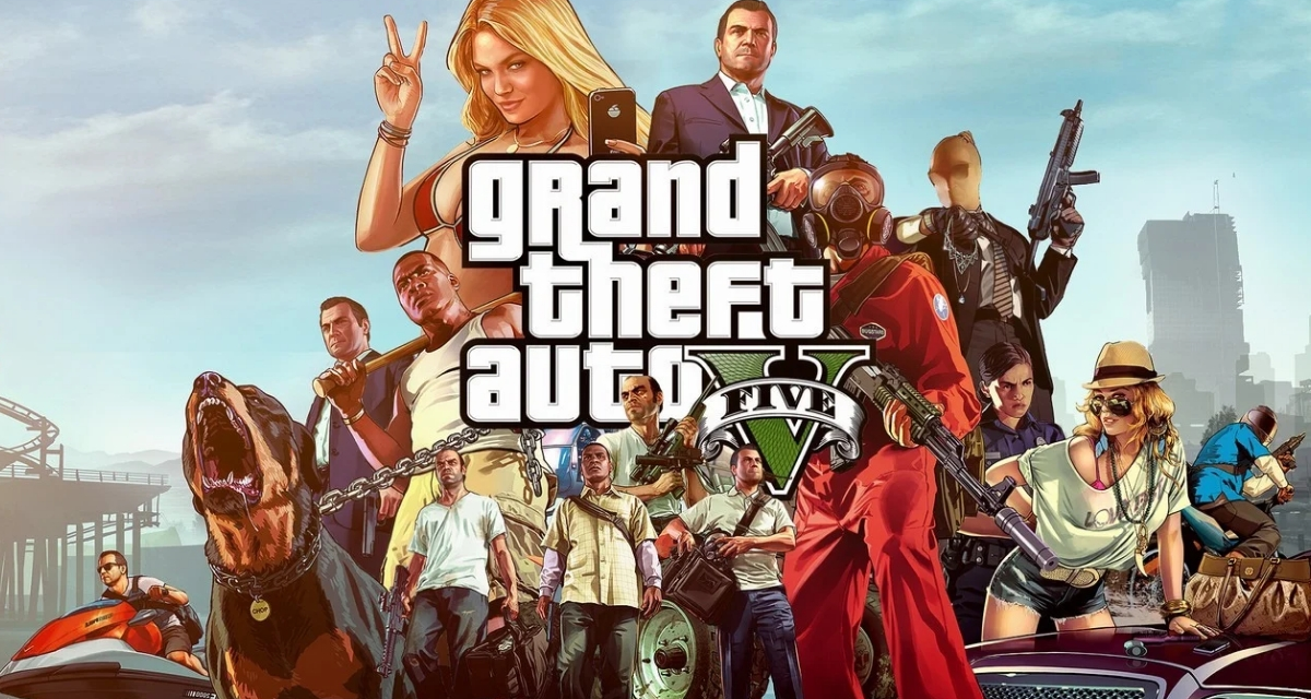 GTA 5 Key Art