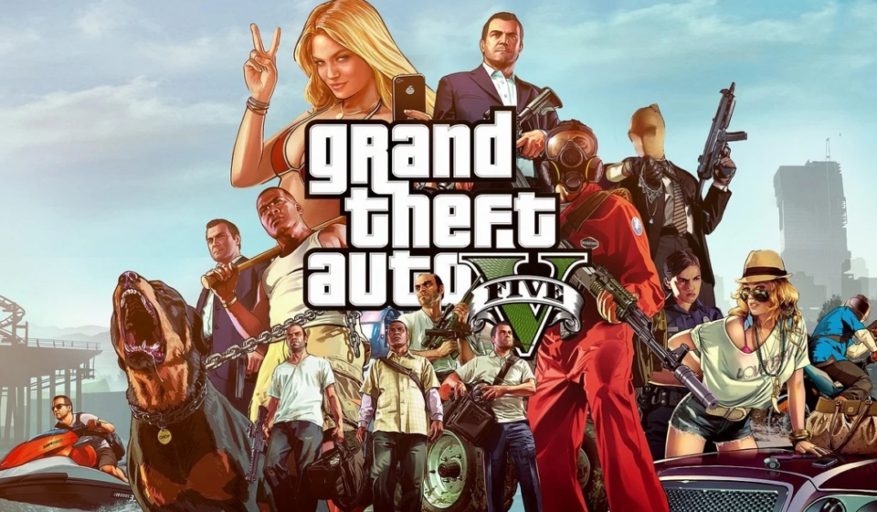 GTA 5 Key Art
