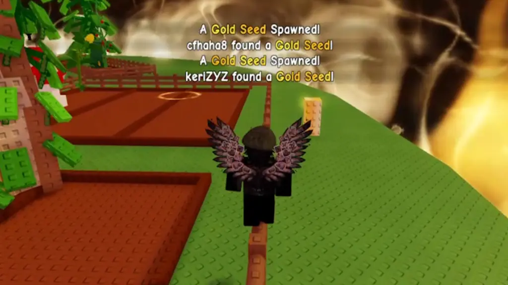 Gold seed spawn Grow a Garden 2