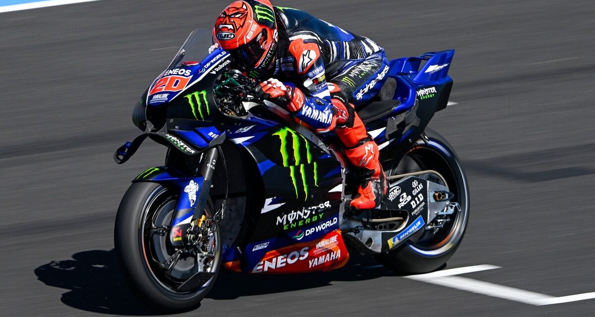 Quartararo n'a qu'un seul objectif : "Retrouver les sensations"
