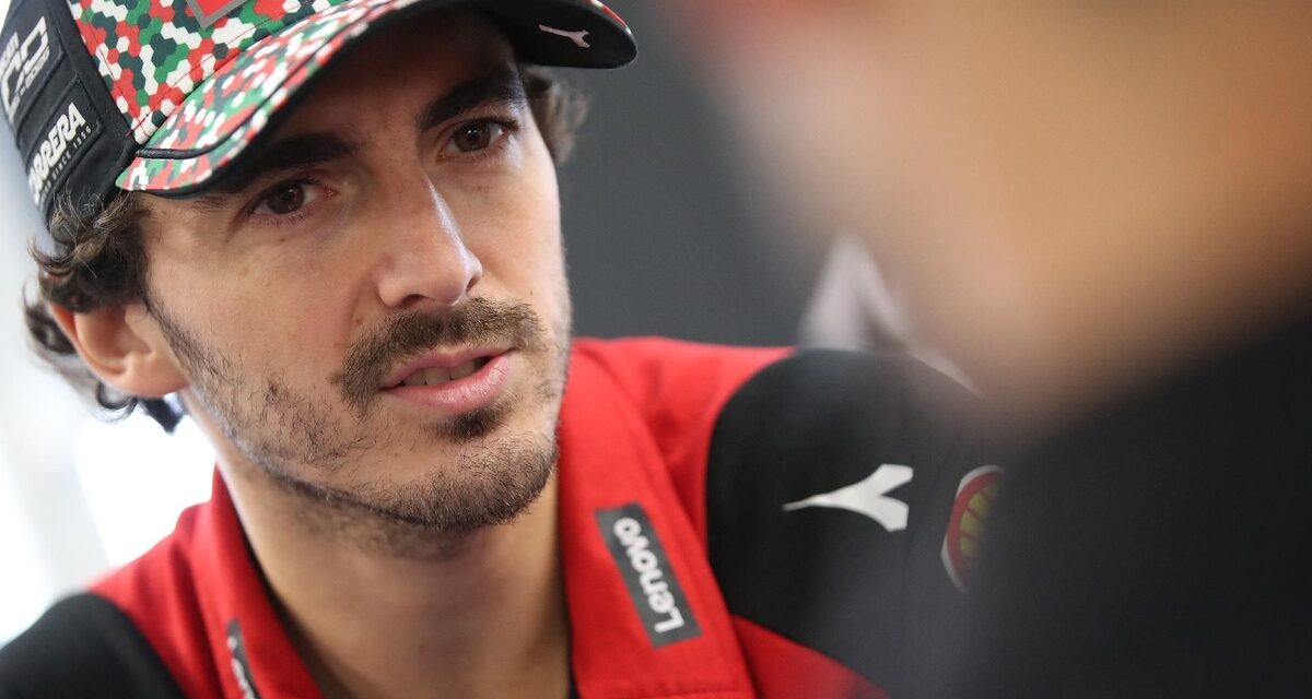 Bagnaia perplexe à l'idée de ne tester les pneus Pirelli qu'en décembre