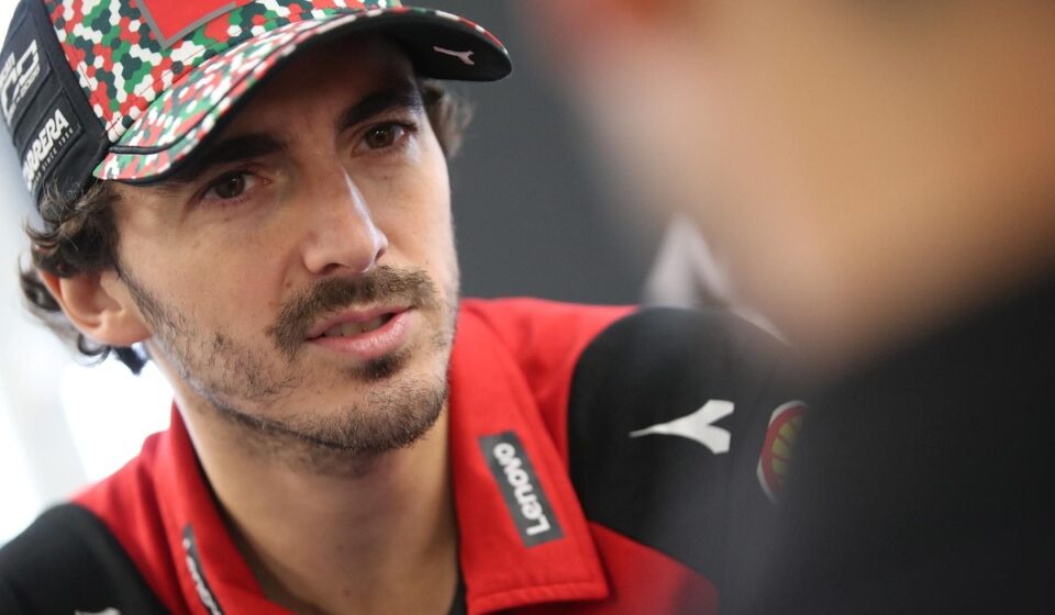 Bagnaia perplexe à l'idée de ne tester les pneus Pirelli qu'en décembre