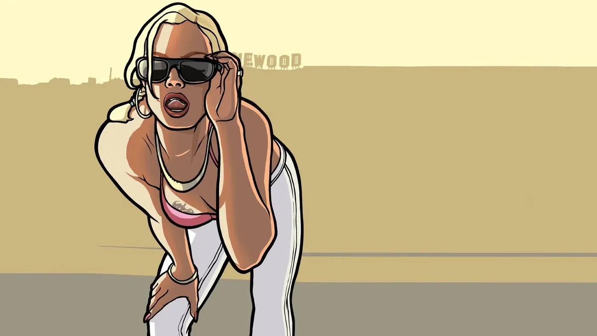 Rochell'le - GTA San Andreas cover girl
