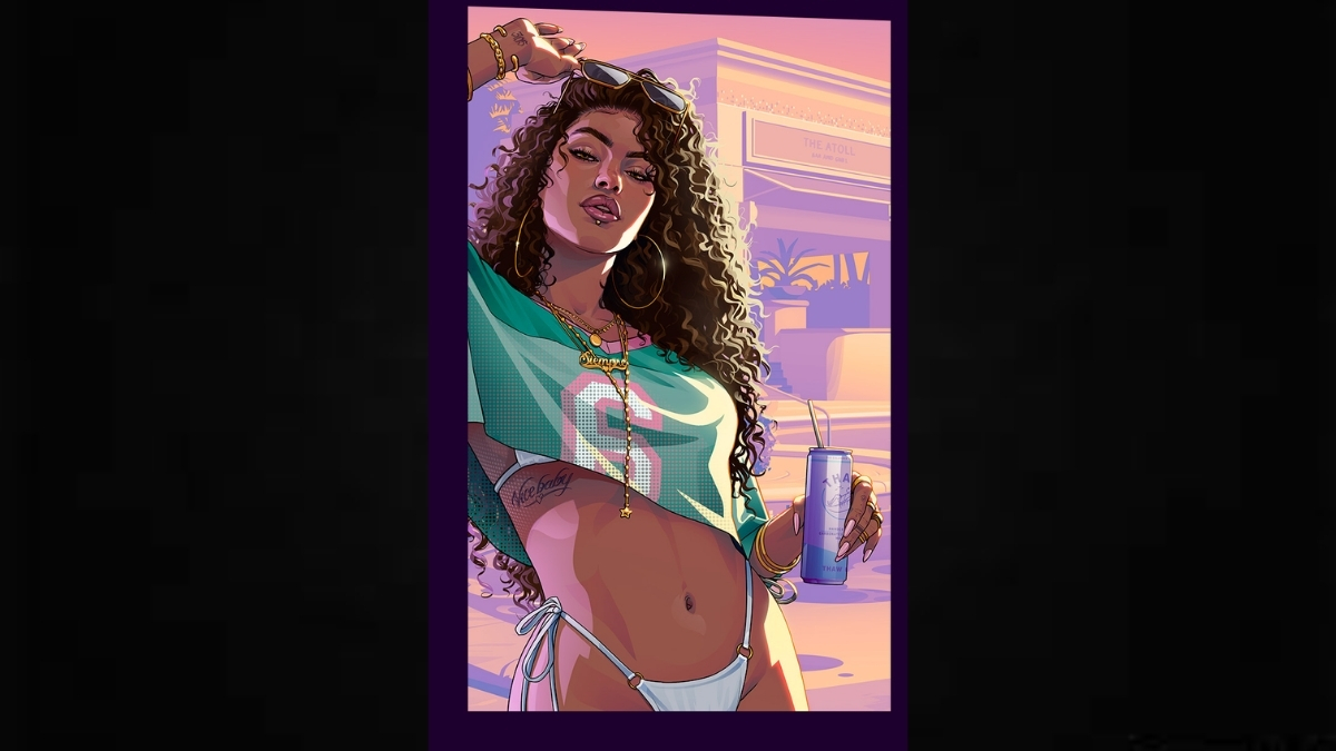GTA 6 cover girl