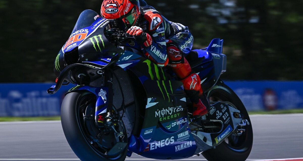 Quartararo retrouve des sensations : "On est loin mais j'ai fait un bon tour"