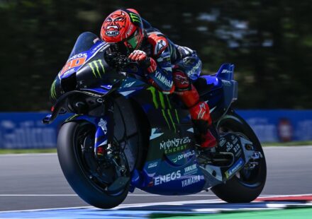Quartararo retrouve des sensations : "On est loin mais j'ai fait un bon tour"