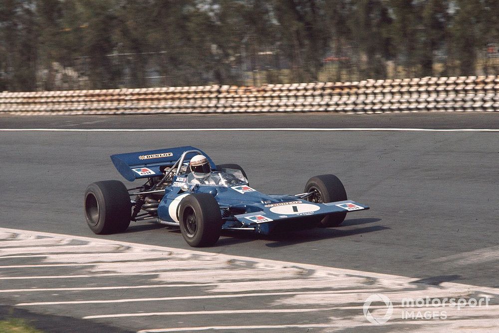 Jackie Stewart en el GP de México