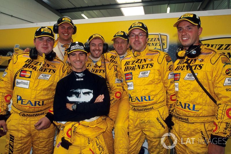 Damon Hill al retirarse