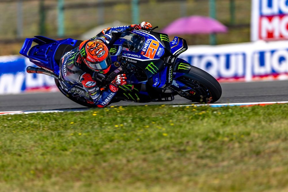 Fabio Quartararo ne sait pas dans quelle mesure il peut attaquer sur la Yamaha.