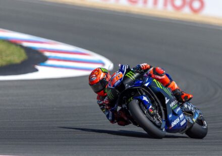 Quartararo piégé par sa Yamaha : "On ne ressent jamais vraiment cette limite"