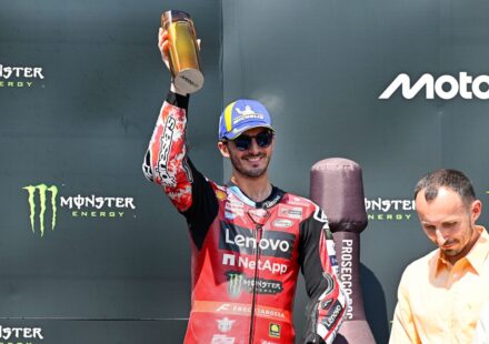 Leader pendant 14 tours, Bagnaia se rapproche de son objectif