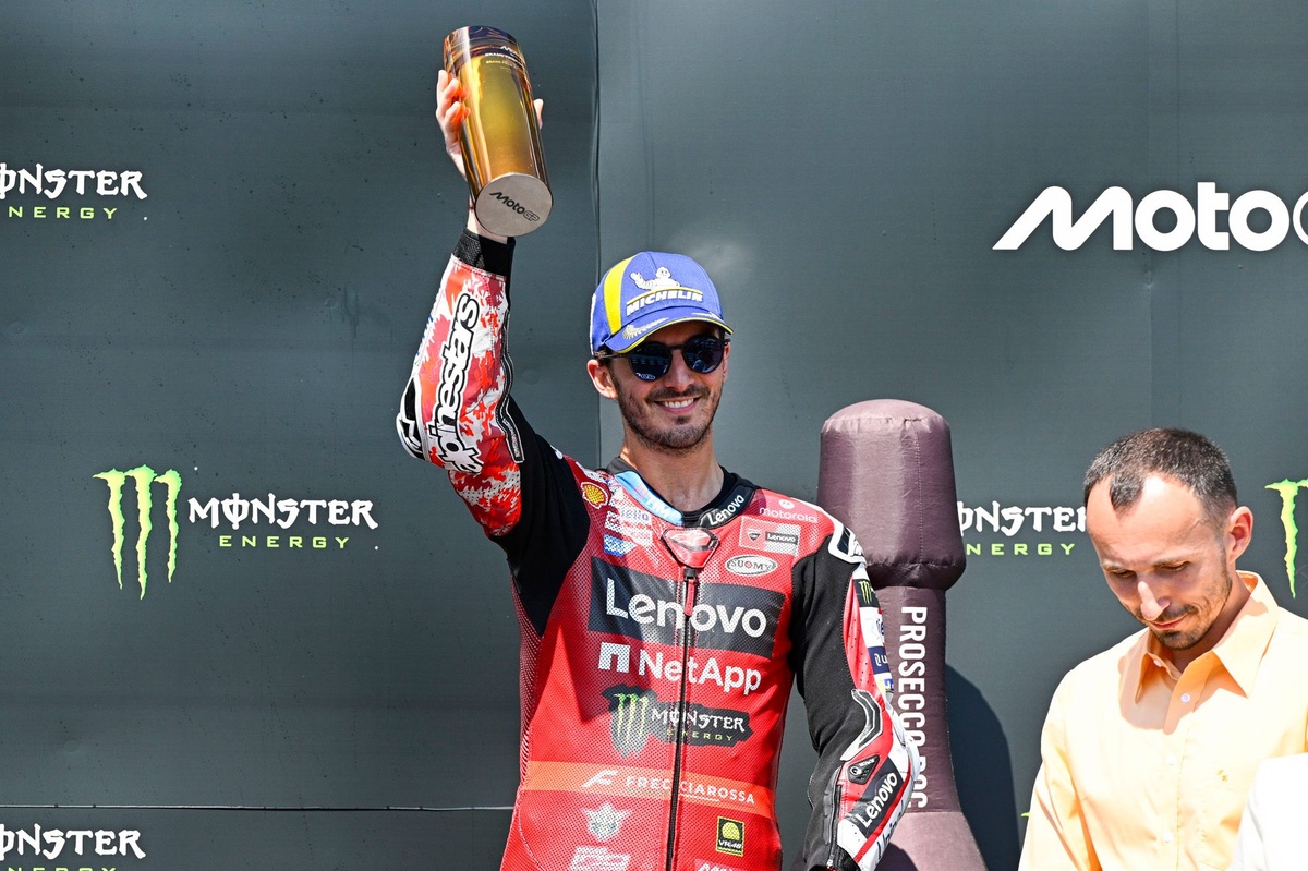 Leader pendant 14 tours, Bagnaia se rapproche de son objectif