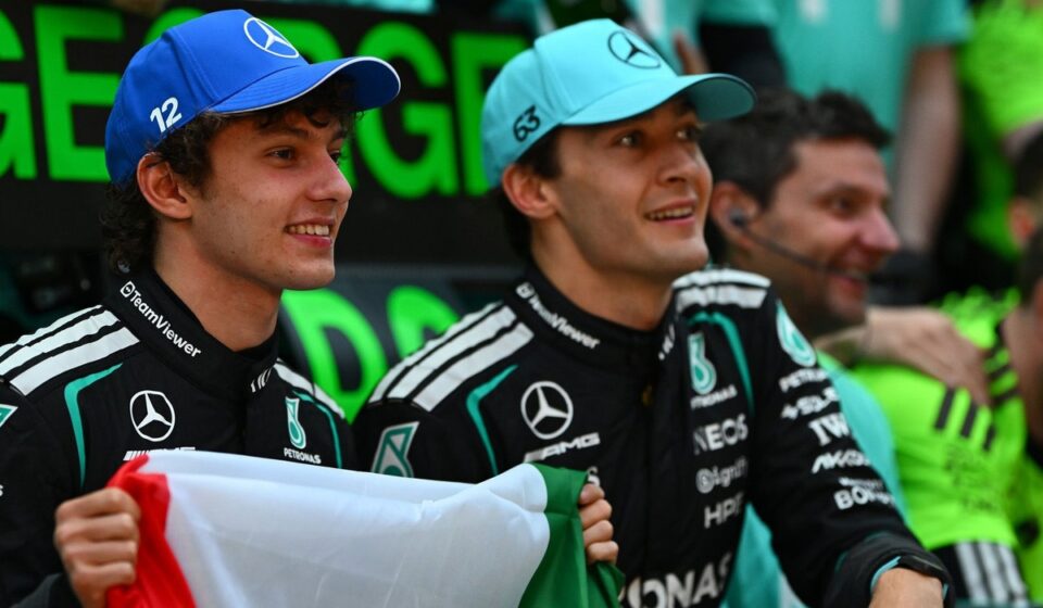 Mercedes répond aux soupçons de favoritisme entre Russell et Antonelli