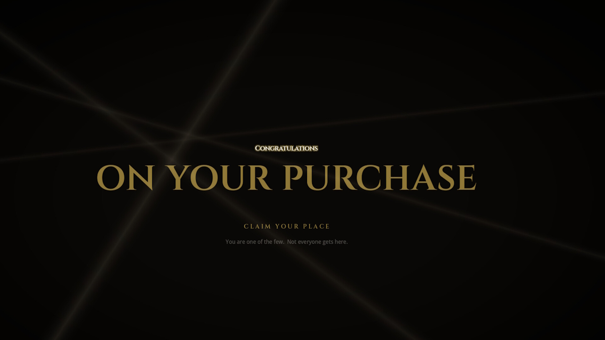Gameplay de Congratulations On Your Purchase