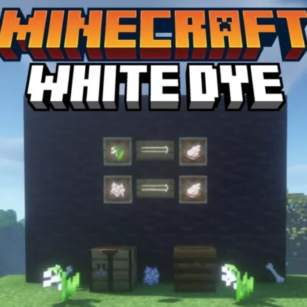 How to Get White Dye in Minecraft