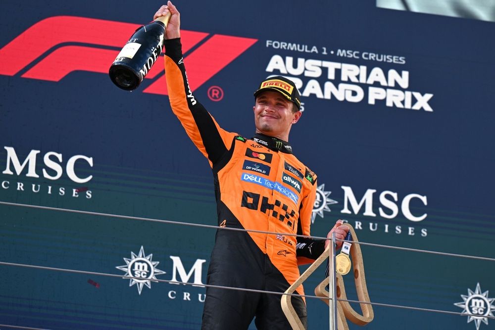 Lando Norris y McLaren victoriosos