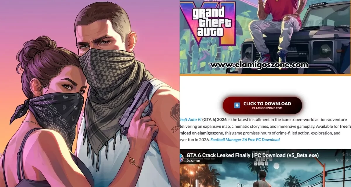 GTA 6 phishing malware scam