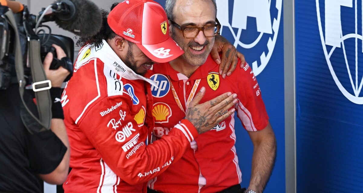 Carlo Santi va rester l'ingénieur de Lewis Hamilton
