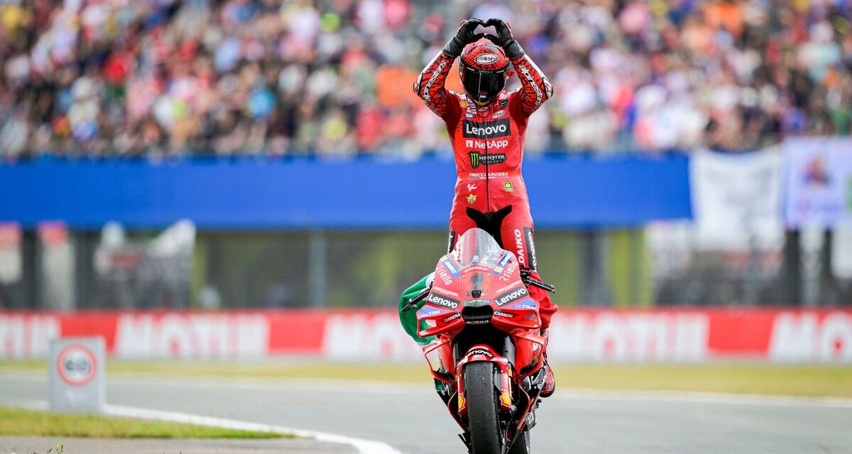 La touchante lettre d'adieu de Pecco Bagnaia à Ducati