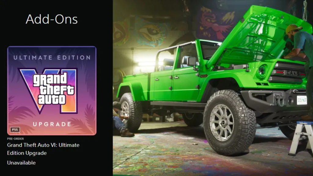 GTA 6 Edition Upgrade