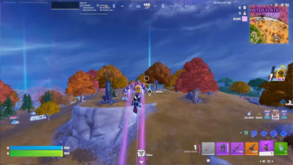 Fortnite Shock Rocks How to Use