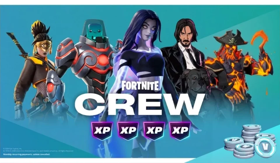 Fortnite Crew XP Boost