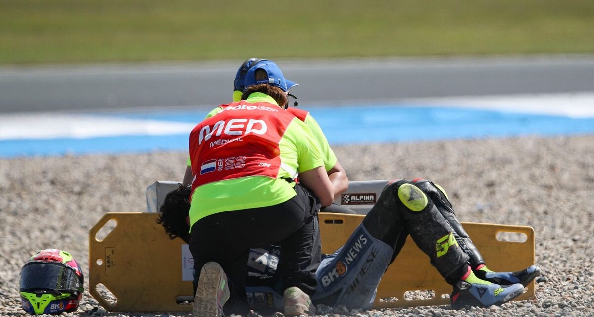 Aldeguer incertain pour la suite du week-end à Assen
