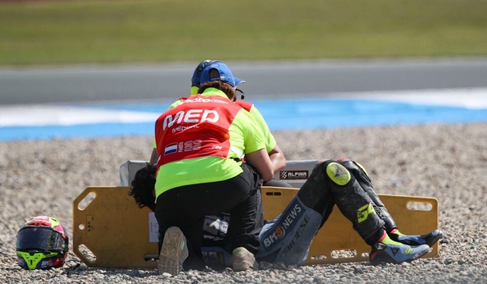 Aldeguer incertain pour la suite du week-end à Assen