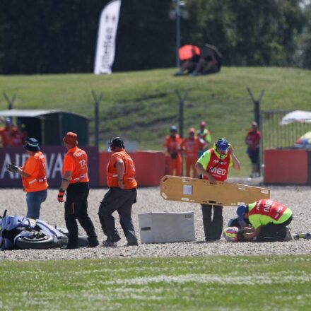 Vertèbre fracturée pour Fermín Aldeguer, forfait à Assen