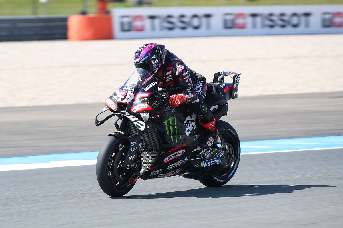 La grille de départ du sprint du Grand Prix des Pays-Bas MotoGP
