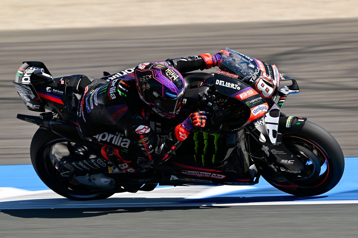 Jorge Martín en pole, Aprilia s'offre un quadruplé !