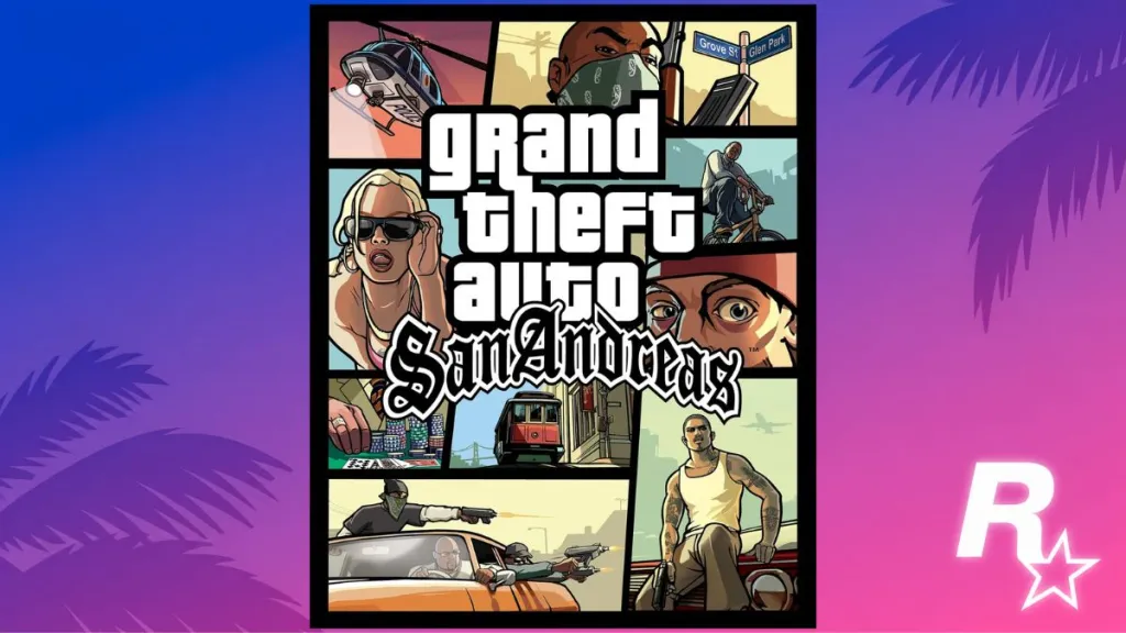 GTA San Andreas Cover Art