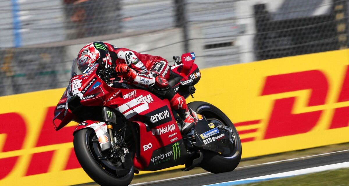 Bagnaia a abandonné à cause de problèmes au freinage